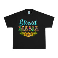Black blessed mama Urban Heavy Tee - BarkalooDesign