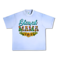 Grape Ice blessed mama Urban Heavy Tee - BarkalooDesign