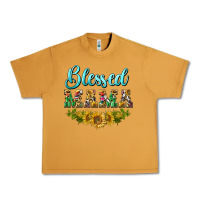 Peanut Butter blessed mama Urban Heavy Tee - BarkalooDesign