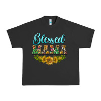 Pigment Black blessed mama Urban Heavy Tee - BarkalooDesign