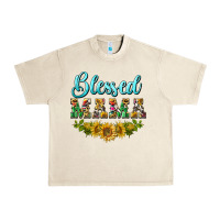 Sandshell blessed mama Urban Heavy Tee - BarkalooDesign