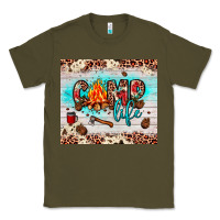 Army Green camp life Classic Tee - JahusDesignShop