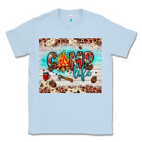 Dusty Blue camp life Classic Tee - JahusDesignShop