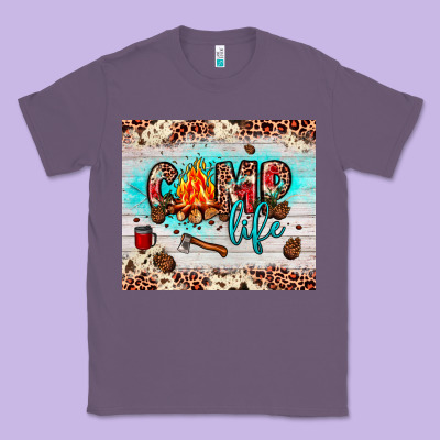 Camp Life Classic Tee Designed By Jahusdesignshop