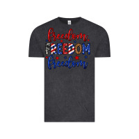 Vintage Black Freedom freedom freedom Vintage Tee - Neo Western