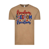 Vintage Coffee Freedom freedom freedom Vintage Tee - Neo Western