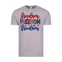 Vintage Zinc Freedom freedom freedom Vintage Tee - Neo Western