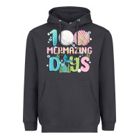Smoke 100 mermazing days Heavyweight Hoodie - MaliasSmallBusiness