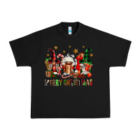 Black merry christmas buffalo gnomies Urban Heavy Tee - FaDigitalArtStudio