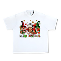 White merry christmas buffalo gnomies Urban Heavy Tee - FaDigitalArtStudio