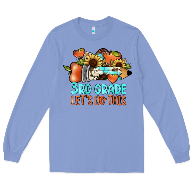 3rd Grade Let's Do This Long Sleeve Tee by JahusDesignShop | Teevron