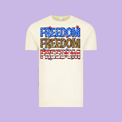Freedom Freedom Freedom Vintage Tee Designed By Neo Western