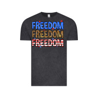 Vintage Black Freedom freedom freedom Vintage Tee - Neo Western