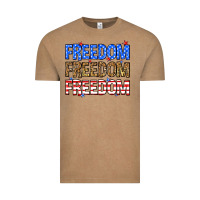Vintage Coffee Freedom freedom freedom Vintage Tee - Neo Western