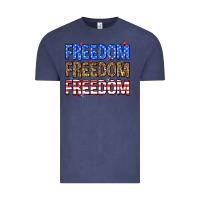Vintage Denim Freedom freedom freedom Vintage Tee - Neo Western