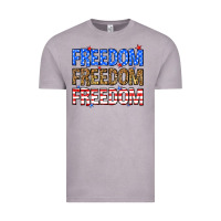 Vintage Zinc Freedom freedom freedom Vintage Tee - Neo Western
