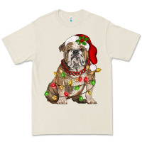 Christmas English Bulldog Premium Tee | Teevron