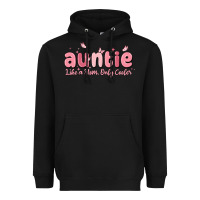 Black auntie like a mom only cooler Heavyweight Hoodie - MaliasSmallBusiness