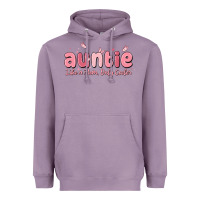 Lavender auntie like a mom only cooler Heavyweight Hoodie - MaliasSmallBusiness