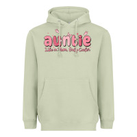 Matcha auntie like a mom only cooler Heavyweight Hoodie - MaliasSmallBusiness