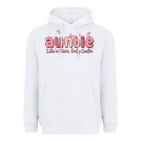 White auntie like a mom only cooler Heavyweight Hoodie - MaliasSmallBusiness