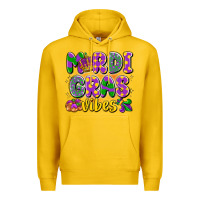 Lemon mardi gras vibes Premium Hoodie - LillyAllenDesigns