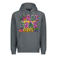 Rock mardi gras vibes Premium Hoodie - LillyAllenDesigns