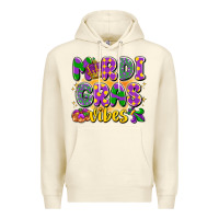 Sandshell mardi gras vibes Premium Hoodie - LillyAllenDesigns