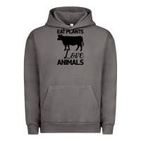 Pigment Tornado Eat Plants Love Animals Urban Hoodie - Bettercallsaul