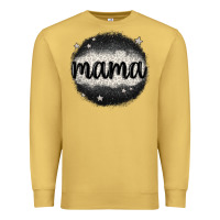 Antique Gold leopard mama Premium Sweatshirt - MaliasSmallBusiness