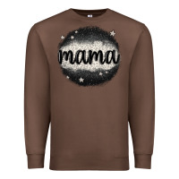 Chestnut leopard mama Premium Sweatshirt - MaliasSmallBusiness