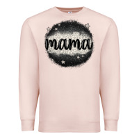 Pale Pink leopard mama Premium Sweatshirt - MaliasSmallBusiness