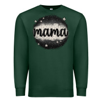 Sports Green leopard mama Premium Sweatshirt - MaliasSmallBusiness