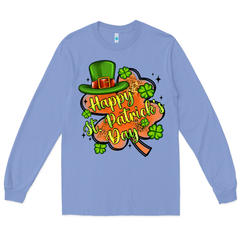 Happy St Patrick S Day Shamrock Long Sleeve Tee by Artiststas | Teevron
