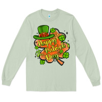 Matcha happy st patrick s day shamrock Long Sleeve Tee - Artiststas