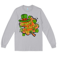 Moon Dust happy st patrick s day shamrock Long Sleeve Tee - Artiststas