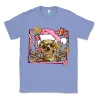 Colony Blue pink christmas skeleton Classic Tee - AdoDesignShop