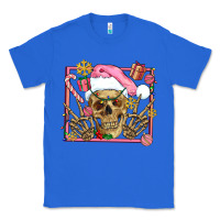 True Royal pink christmas skeleton Classic Tee - AdoDesignShop