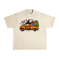 Sandshell happy halloween truck Urban Heavy Tee - CowhideDigitalArt