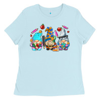 Baby Blue teacher gnomes Ladies Tee - AdoDesignShop