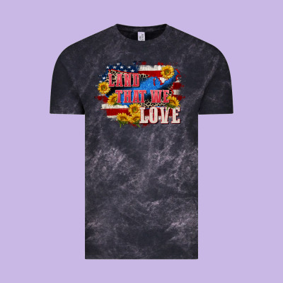 Land That We Love 4th Of July Vintage Tee Designed By Cowgirlartshop