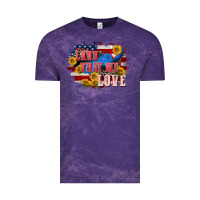 Cloud Purple Land that we love 4th of july Vintage Tee - CowGirlArtShop