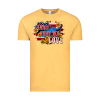 Vintage Mustard Land that we love 4th of july Vintage Tee - CowGirlArtShop