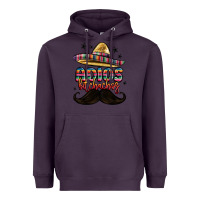 Plum adios bitchachos Heavyweight Hoodie - MaliasSmallBusiness