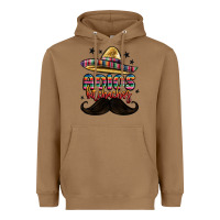 Toasted Coconut adios bitchachos Heavyweight Hoodie - MaliasSmallBusiness