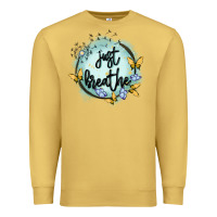 Just Breathe Premium Sweatshirt | Teevron