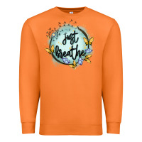 Carrot just breathe Premium Sweatshirt - MaliasSmallBusiness