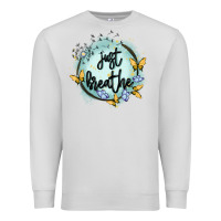 Dove Grey just breathe Premium Sweatshirt - MaliasSmallBusiness