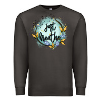 Smoke just breathe Premium Sweatshirt - MaliasSmallBusiness