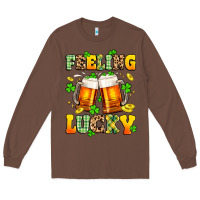 Chestnut feeling lucky Long Sleeve Tee - Artiststas